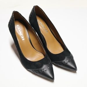 Coach Sophie Leather Suede Pumps | Size 6